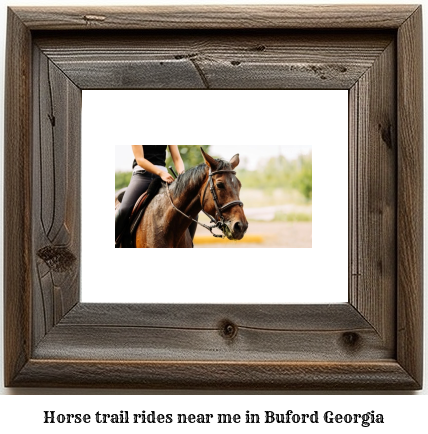 horse trail rides near me in Buford, Georgia